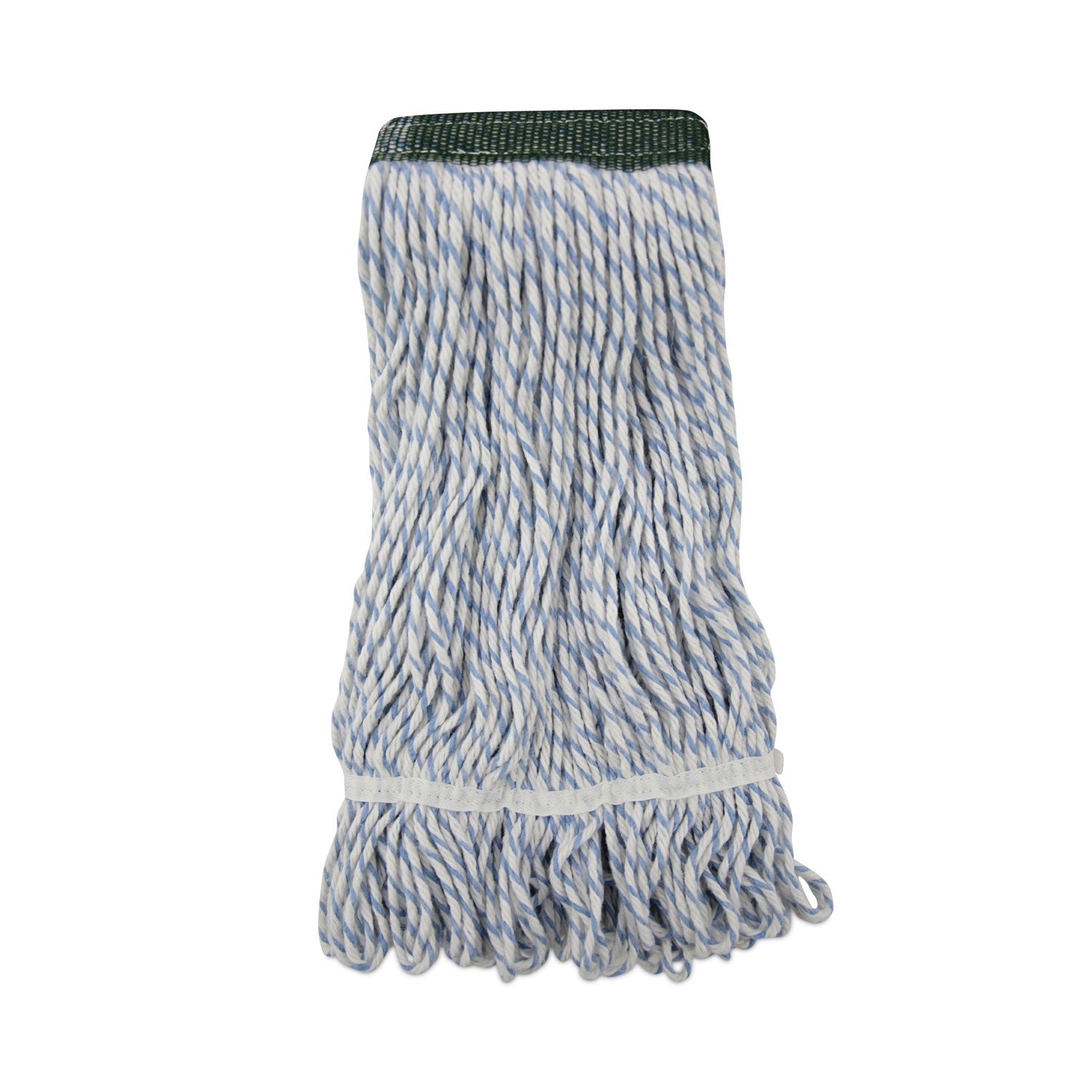 Mop Head | Floor Finish | White/Blue | 12/Carton