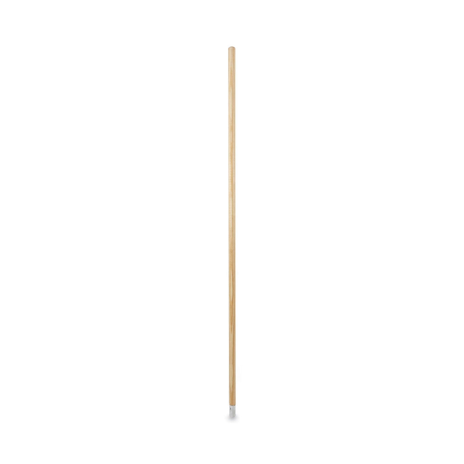 Boardwalk® Lie-Flat Screw-In Mop Handle, Lacquered Wood, 1.13" dia x 54", Natural