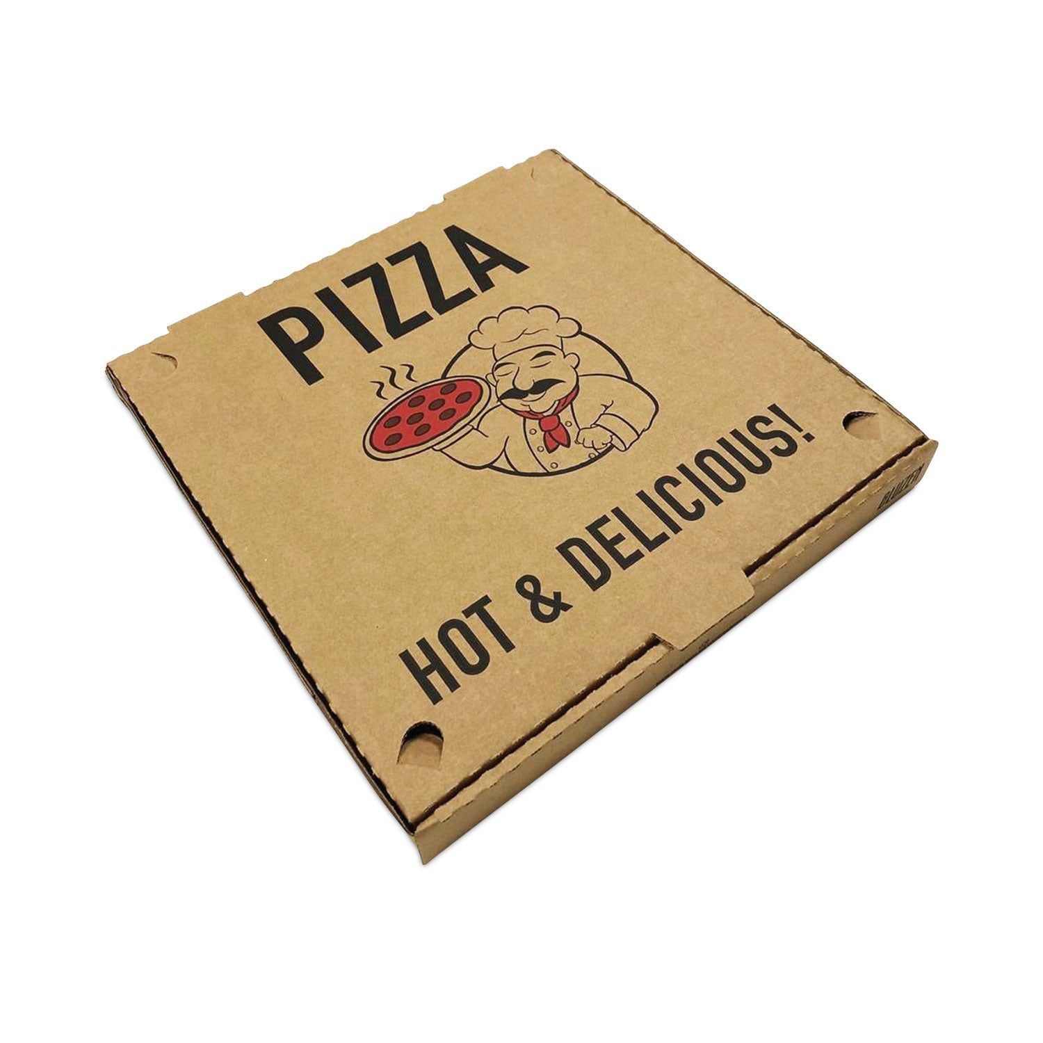 Pizza Boxes | 10x10x2, Brown, 50-Pack