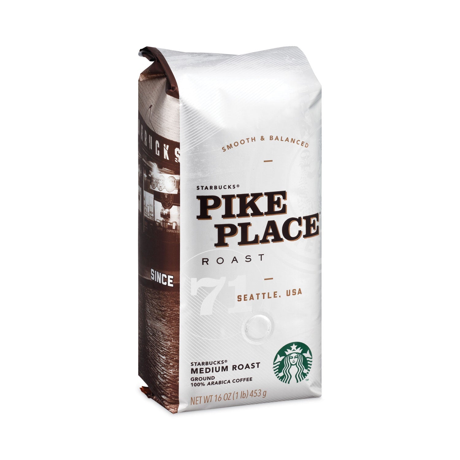 Starbucks Pike Place Coffee | Whole Bean 1lb Bag