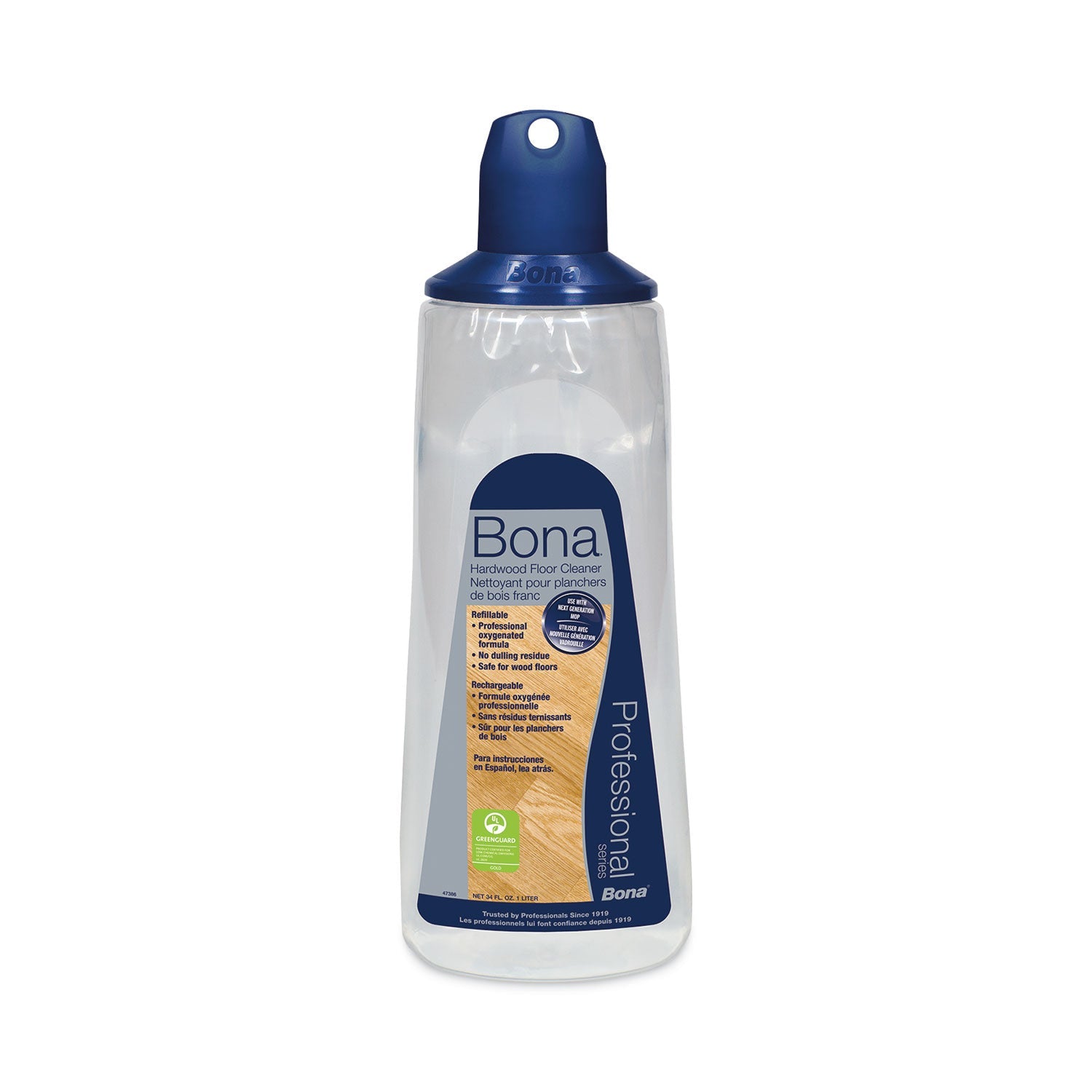 Bona® Hardwood Floor Cleaner, 34 Oz Refill Cartridge