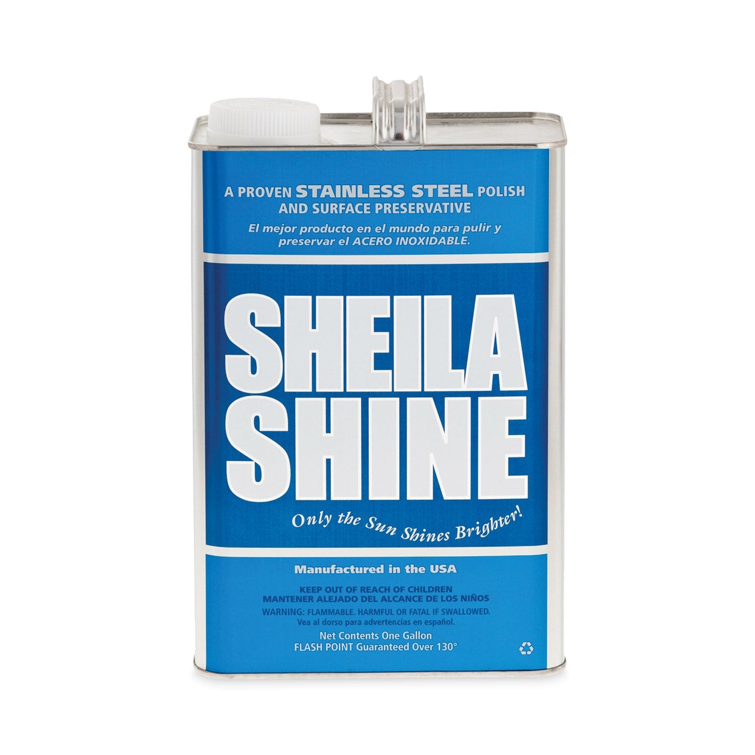 Sheila Shine Stainless Steel Cleaner And Polish, 1 Gal Can