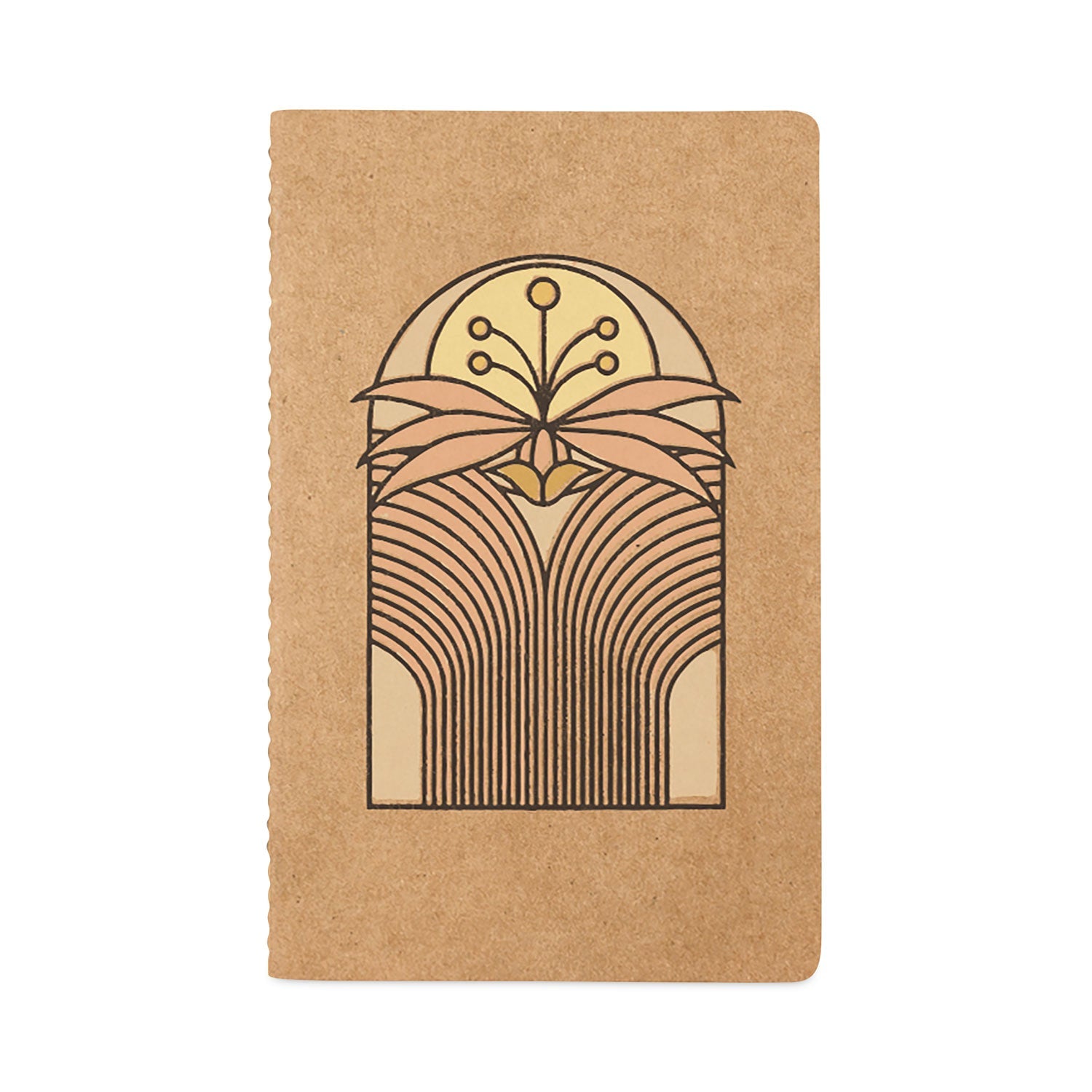 Kraft Layflat Softcover Notebook | Desert Bloom