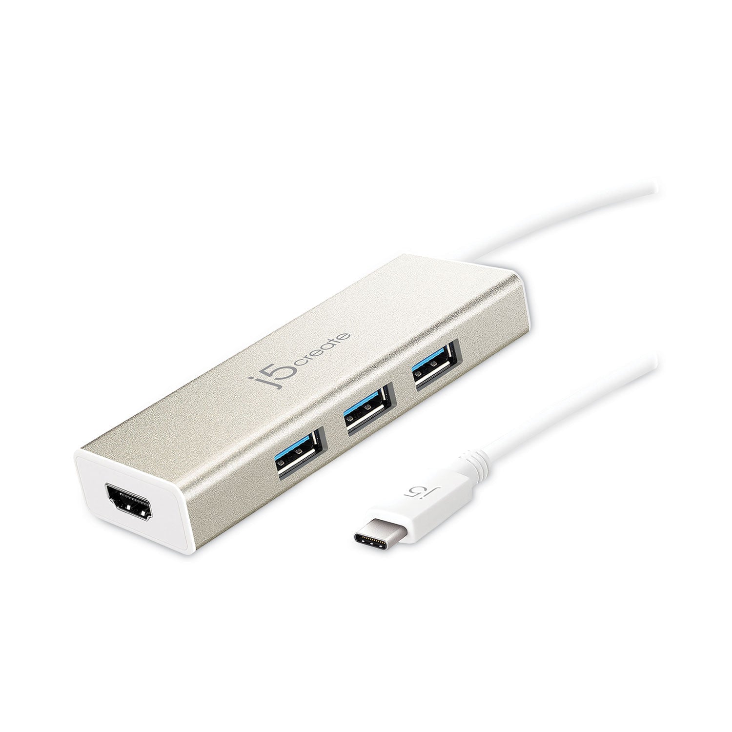 USB-C Hub and 4K HDMI | 3-Port, Silver