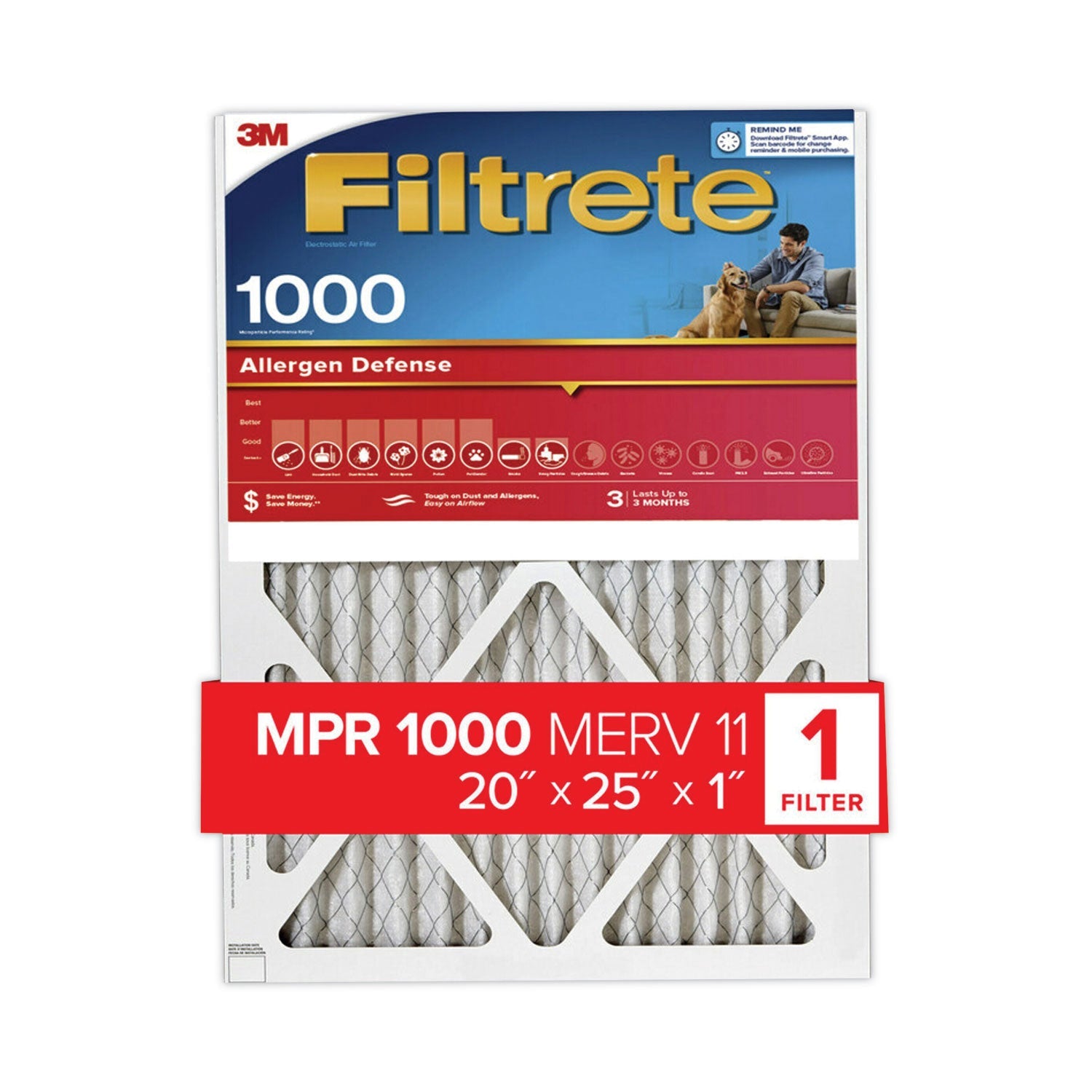 Allergen Defense Air Filter | Whole Home
