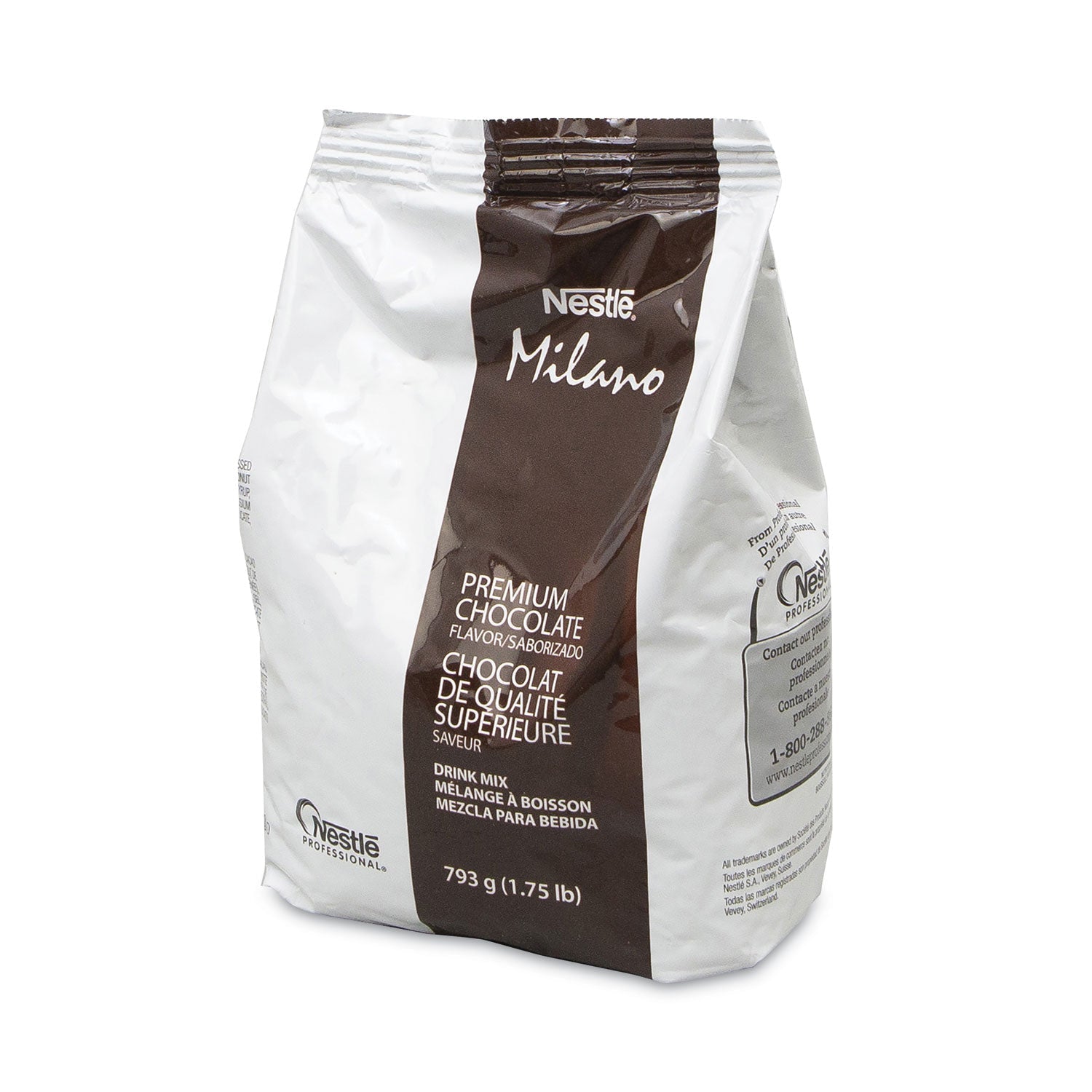 Milano Premium Chocolate Hot Cocoa Mix | 4/Carton