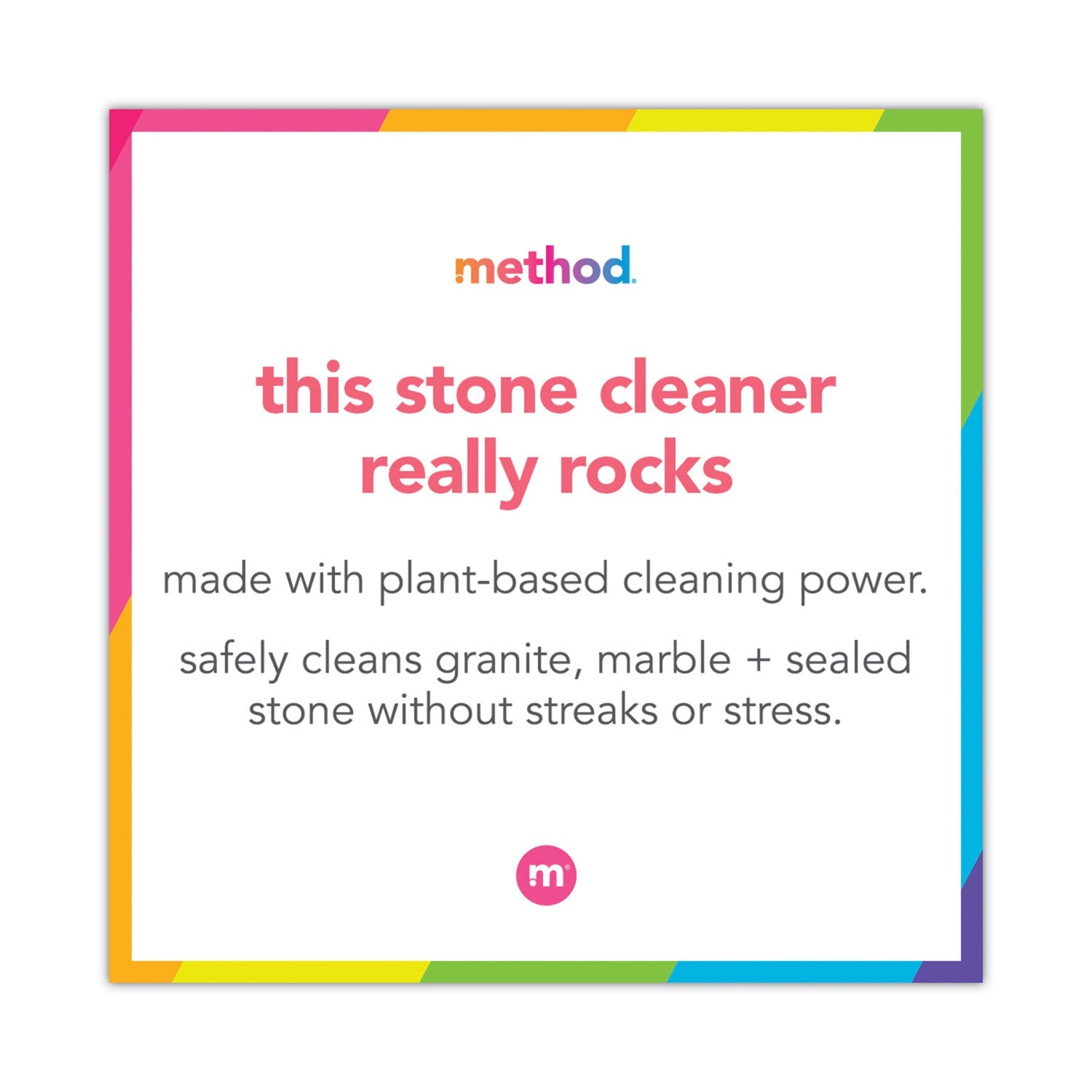 Method® Daily Granite Cleaner, Apple Orchard Scent, 28 oz Spray Bottle - Bloom Skins