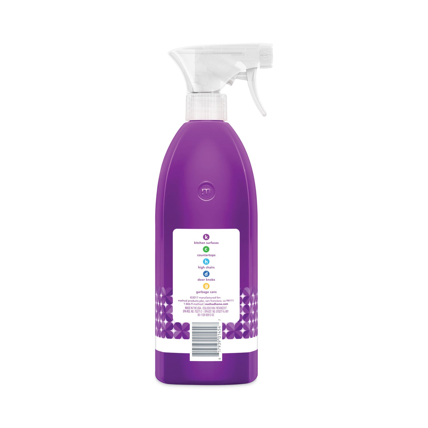 Method® Antibac All-Purpose Cleaner, Wildflower, 28 Oz Spray Bottle