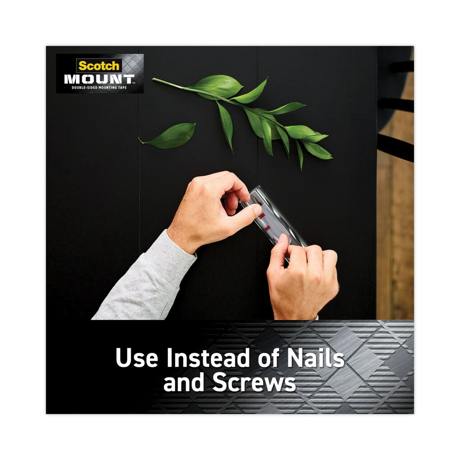 Scotch® Permanent Clear Mounting Tape, Holds Up To 15 Lbs, 1 X 60, Clear