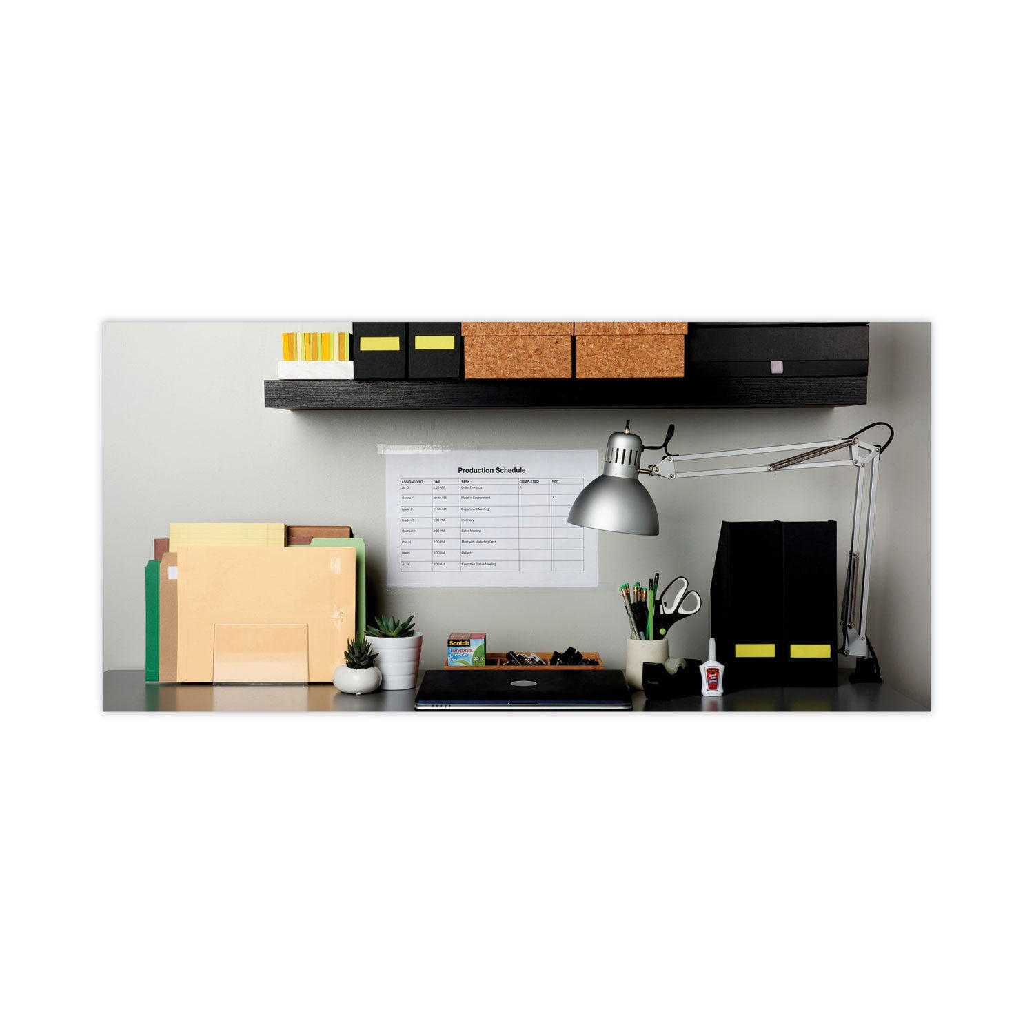 Scotch® Transparent Greener Tape, 1" Core, 0.75" X 75 Ft, Transparent, 6/pack