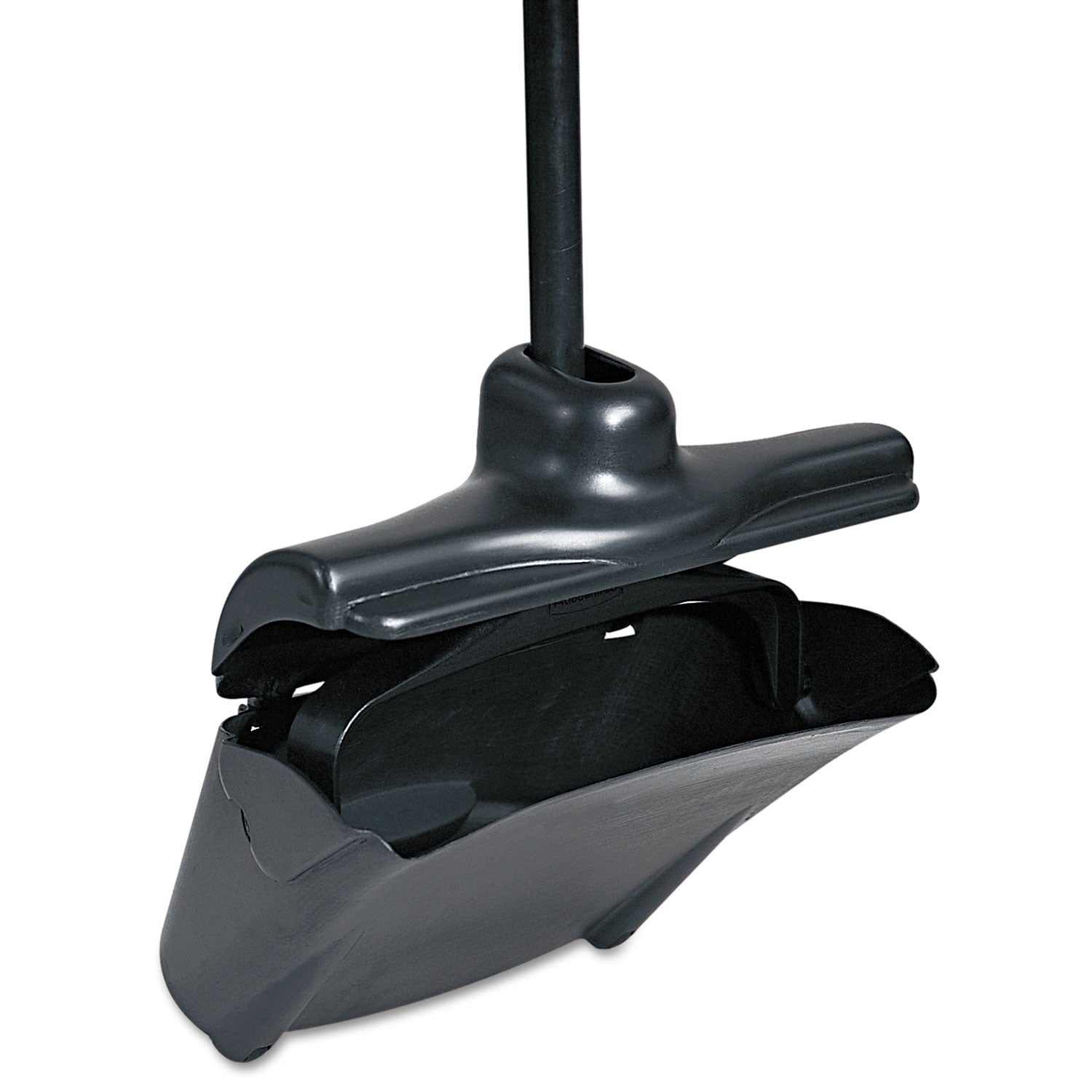 Lobby Pro Upright Dustpan | With Cover, Black