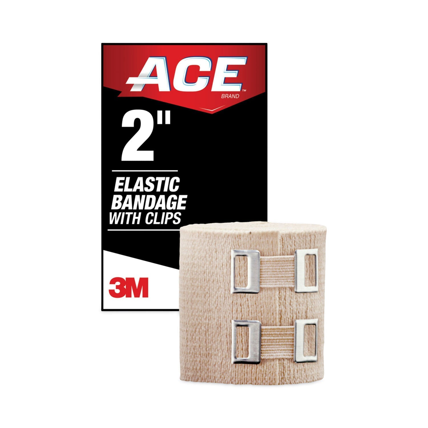ACE Elastic Bandage with E-Z Clips | 2 Inch