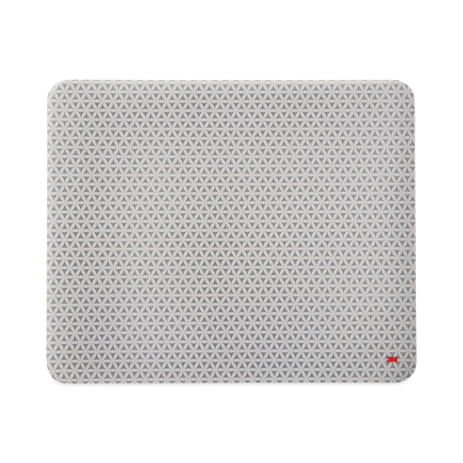 3M™ Precise Mouse Pad with Nonskid Repositionable Adhesive Back, 8.5 x 7, Bitmap Design