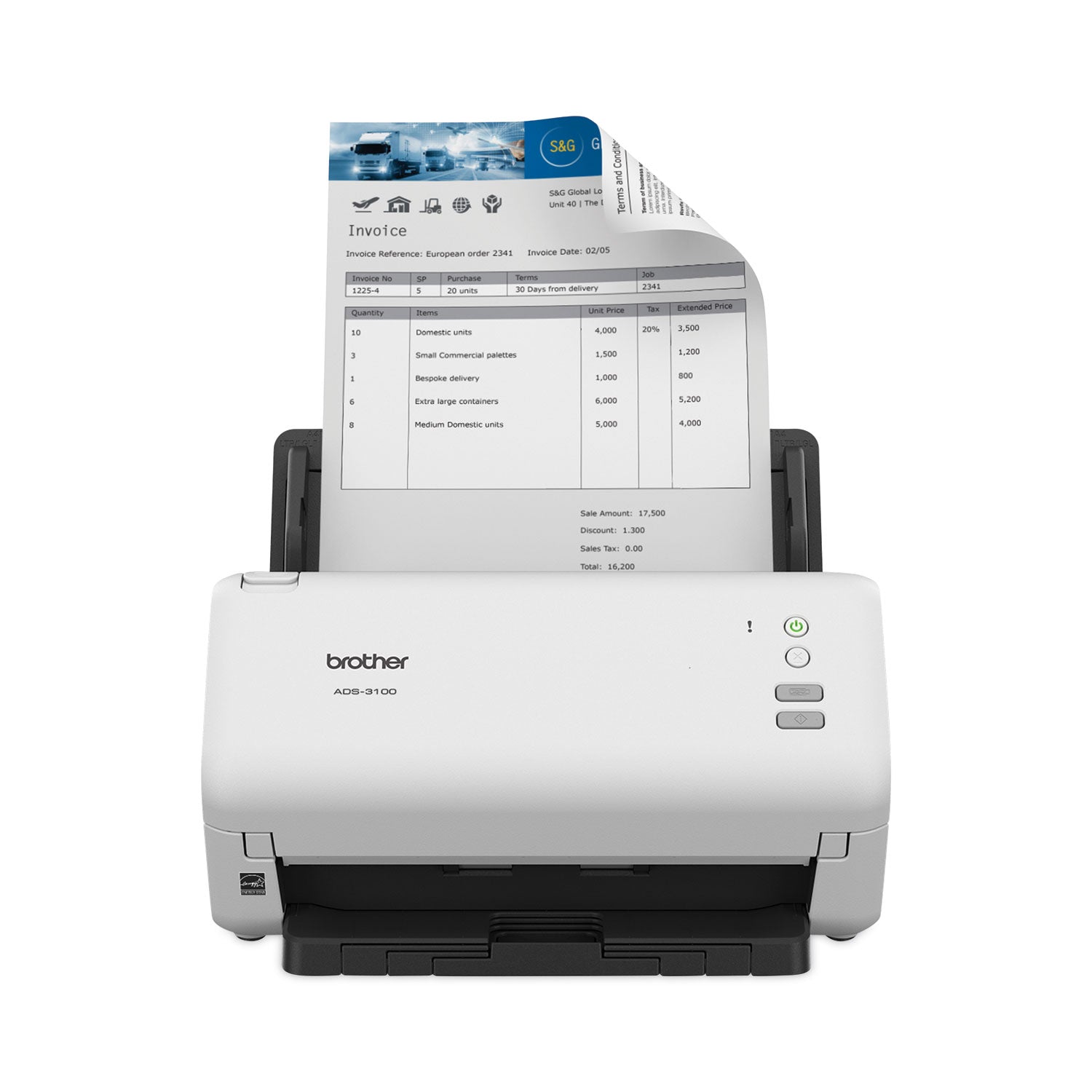 High-Speed Desktop Scanner | ADS-3100