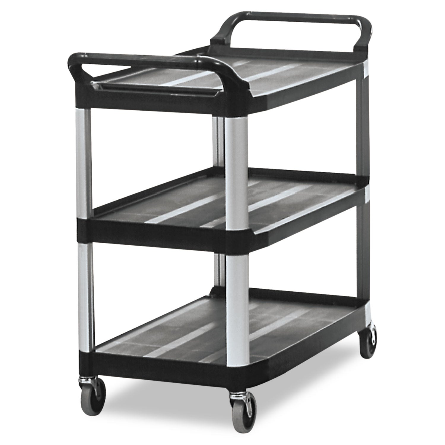 Rubbermaid Xtra Utility Cart with Open Sides