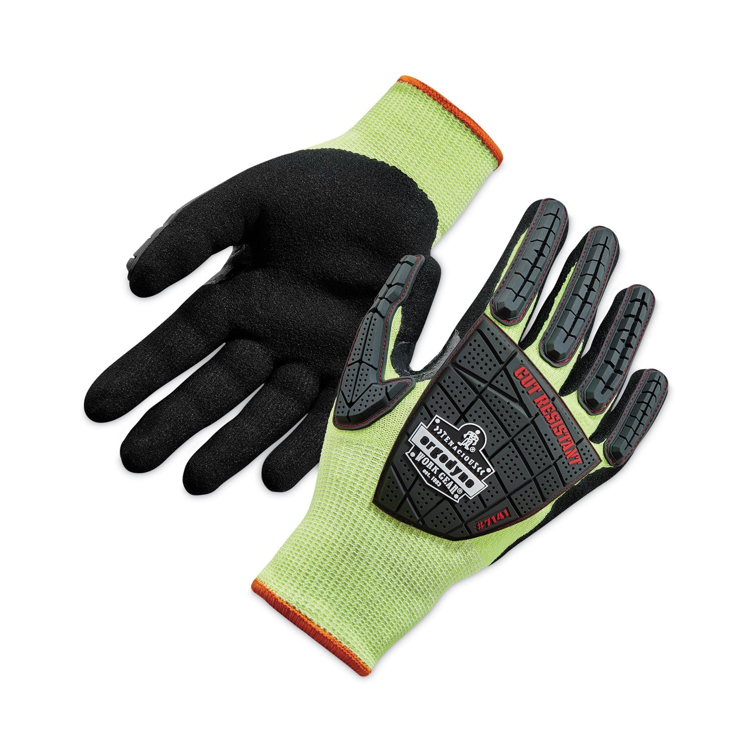 A4 Nitrile-Coated CR Gloves| ProFlex 7141 2XL 72-pk
