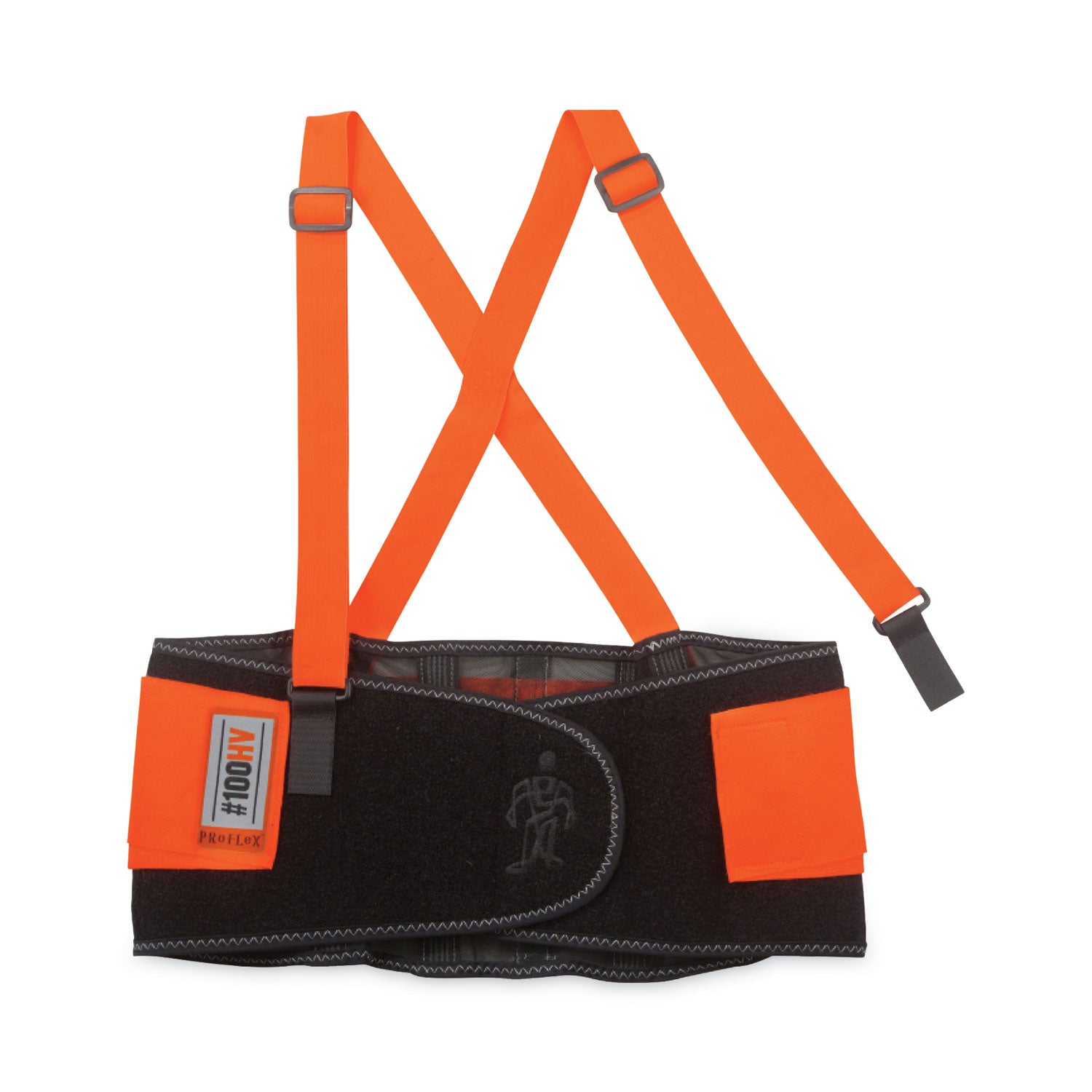 Hi-Vis Back Support Brace | ProFlex 100HV Small