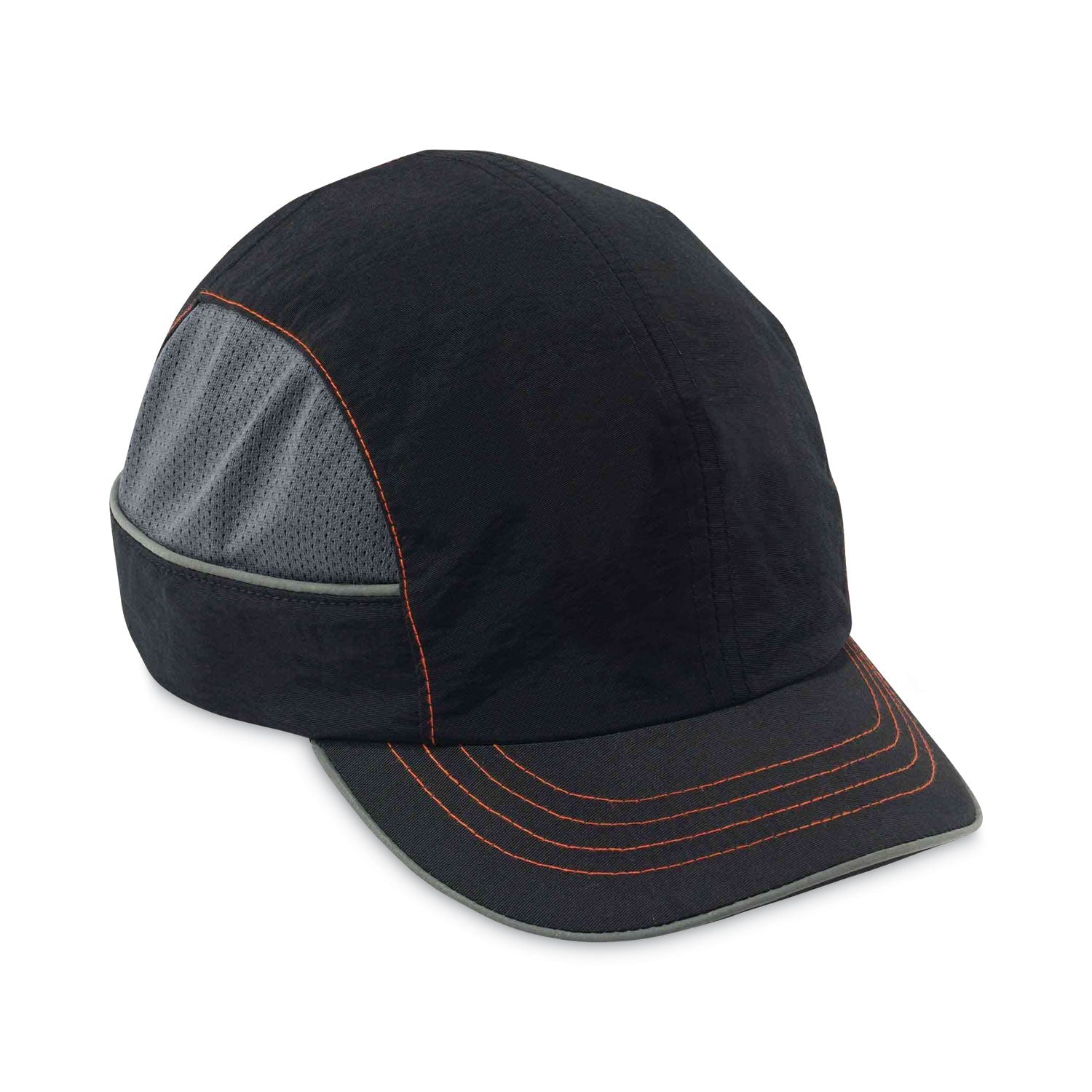 Skullerz XL Bump Cap Hat | Short Brim Black