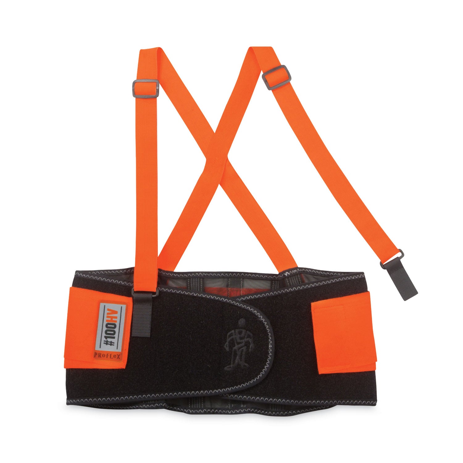 Hi-Vis Back Support Brace | ProFlex 100HV X-Small