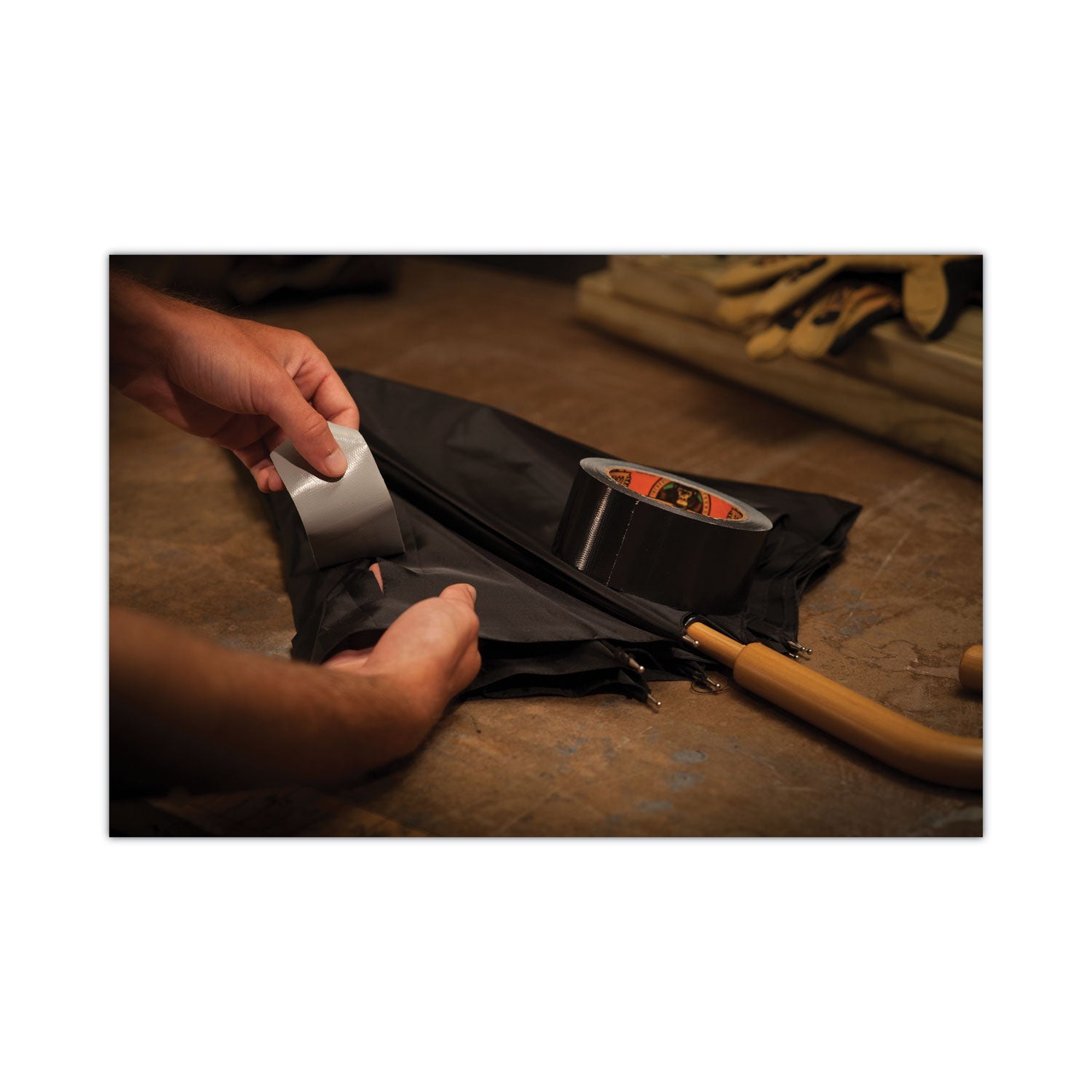 Gorilla® Gorilla Tape, 3" Core, 1.88" x 10 yds, Black