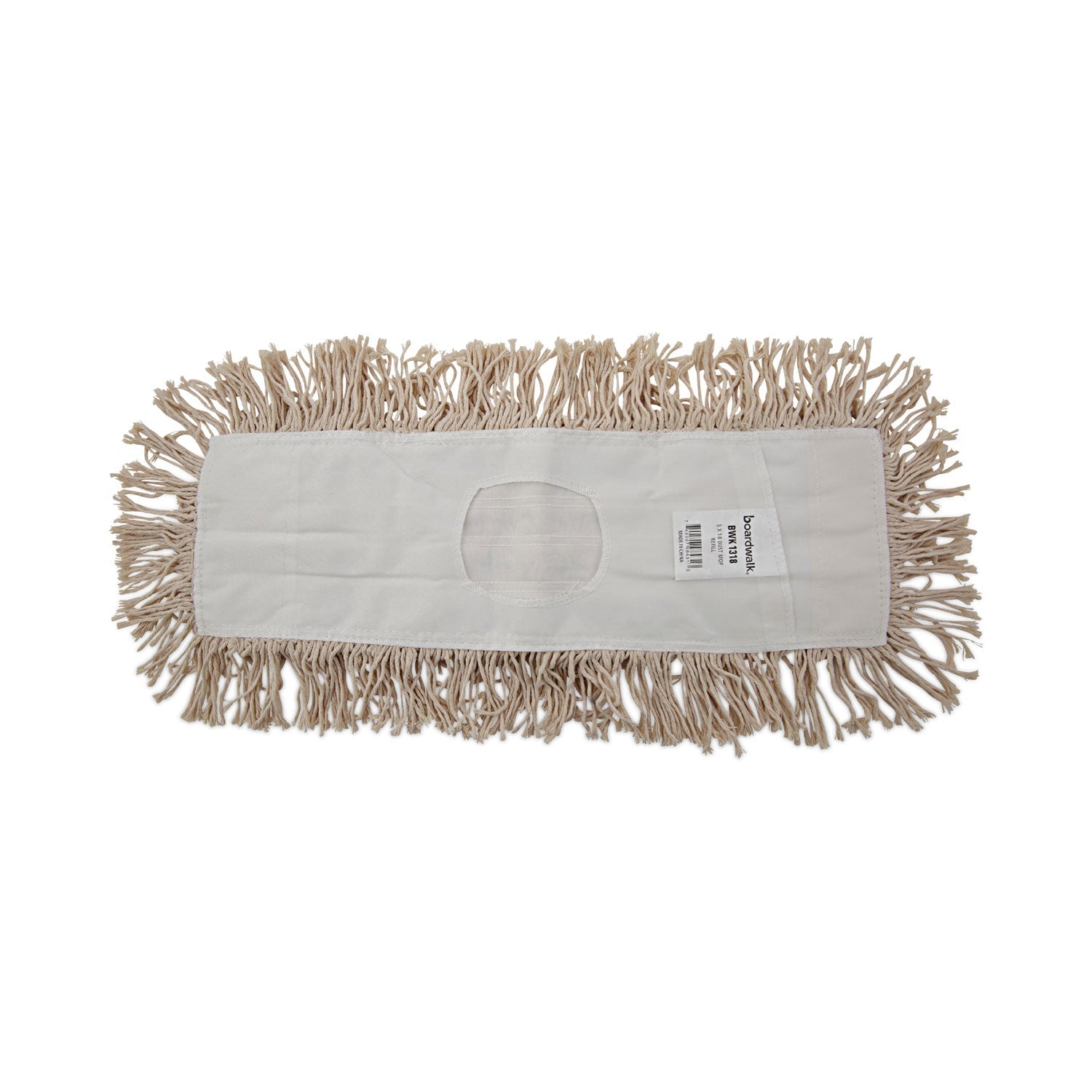 Industrial Dust Mop Head | 18x5, White, Boardwalk®