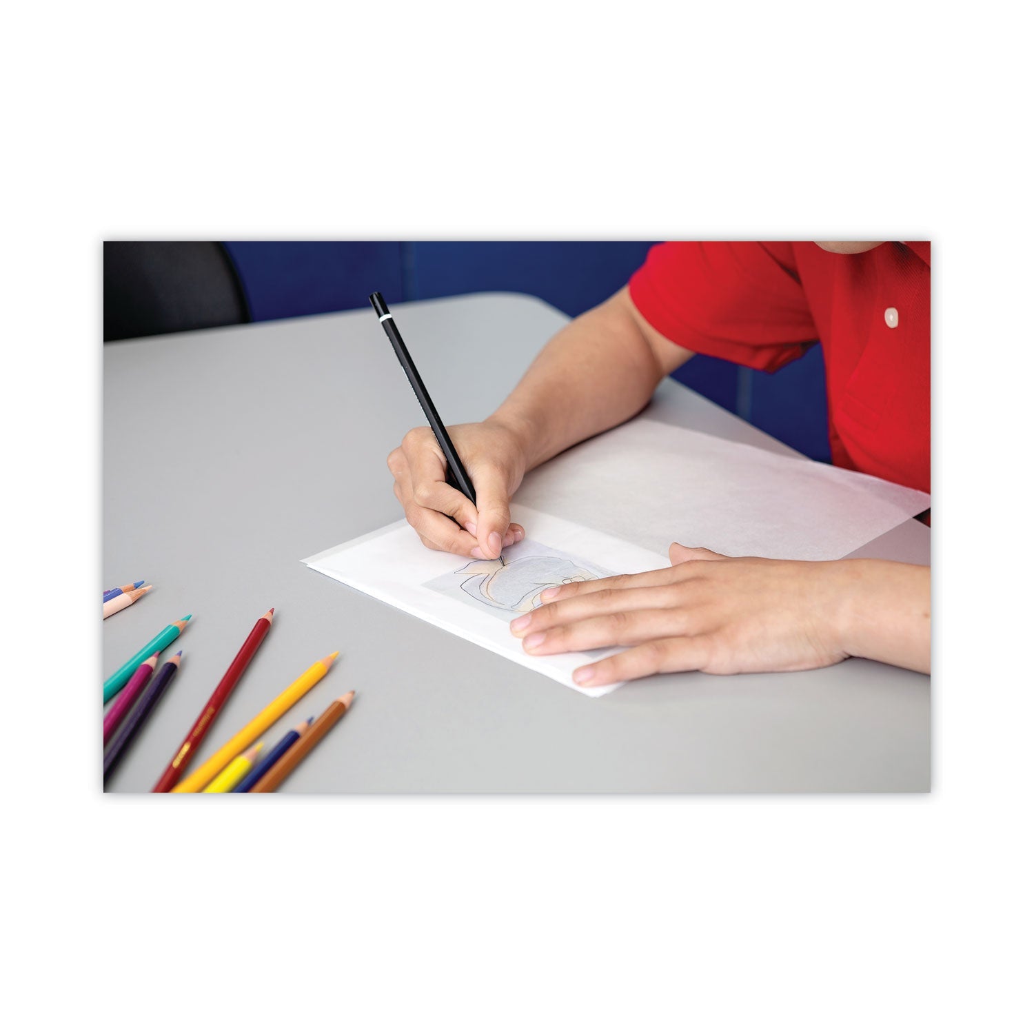 Pacon® Tracing Paper, 25 lb Text Weight, 9 x 12, Semi-Transparent, 500/Ream