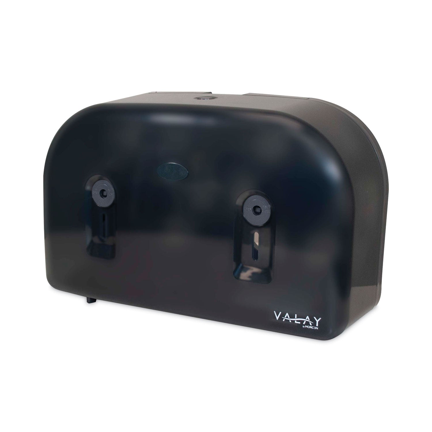 Valay Mini Jumbo Bath Tissue Dispenser | Black