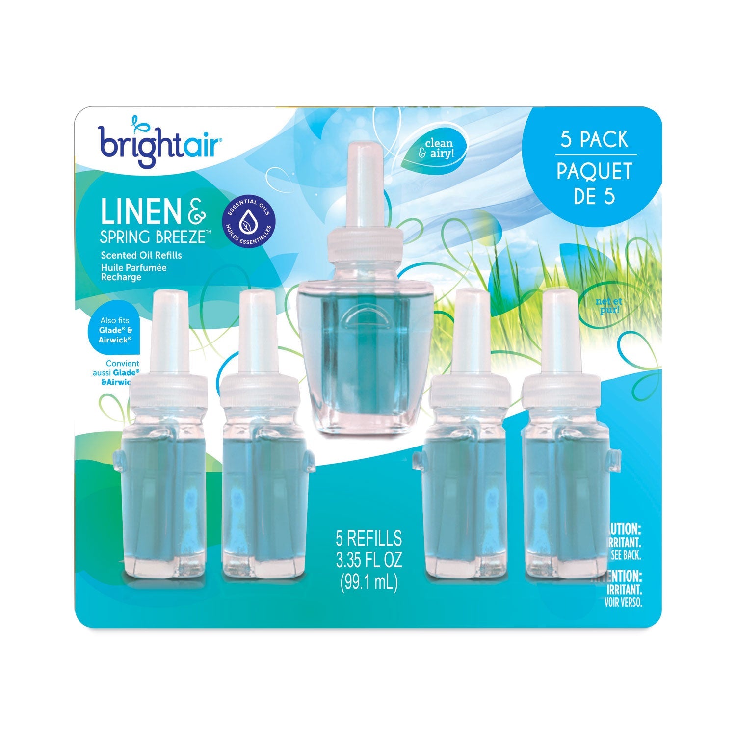 Electric Scented Oil Refill | Linen & Spring