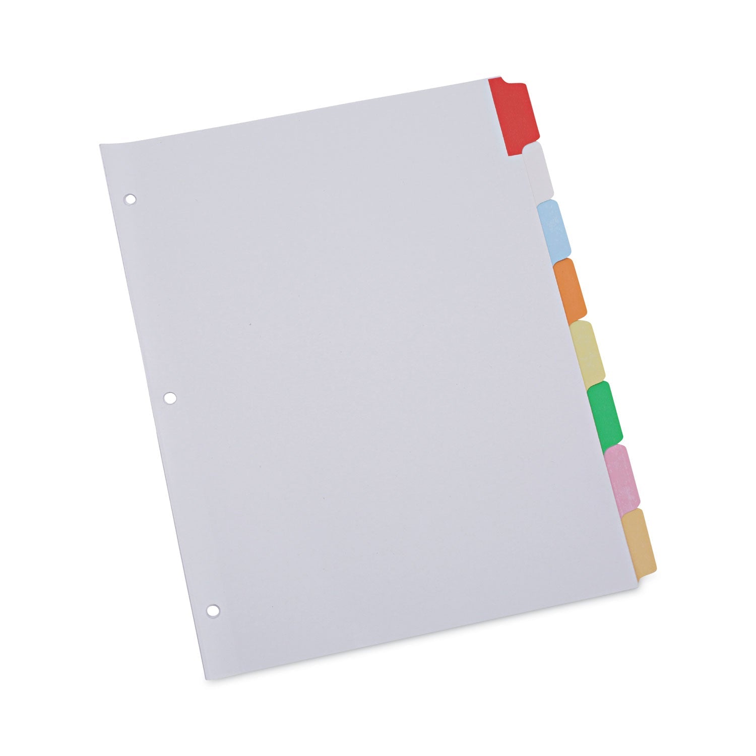 Deluxe Write-On/Erasable Tab Index | 8-Tab