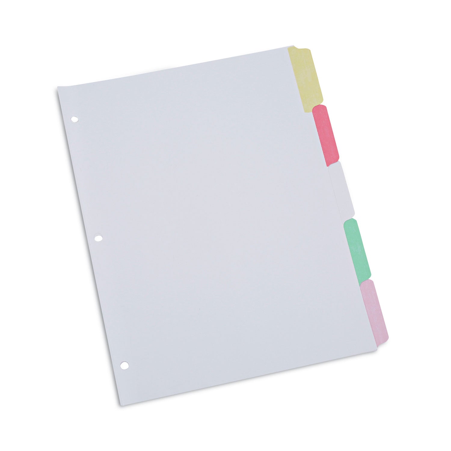 Deluxe Write-On/Erasable Tab Index | 5-Tab