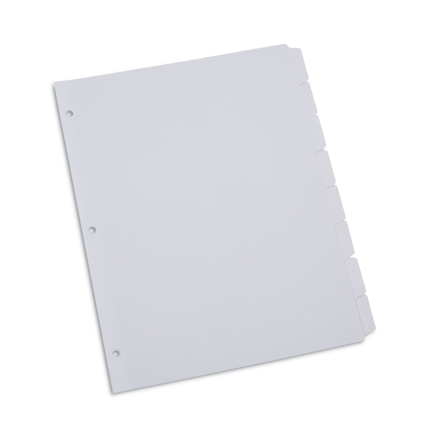 Deluxe Write-On/Erasable Tab Index | 8-Tab