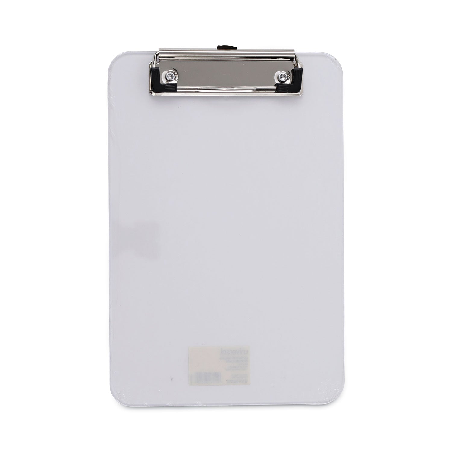 Plastic Clipboard with Low Profile Clip | 5x8