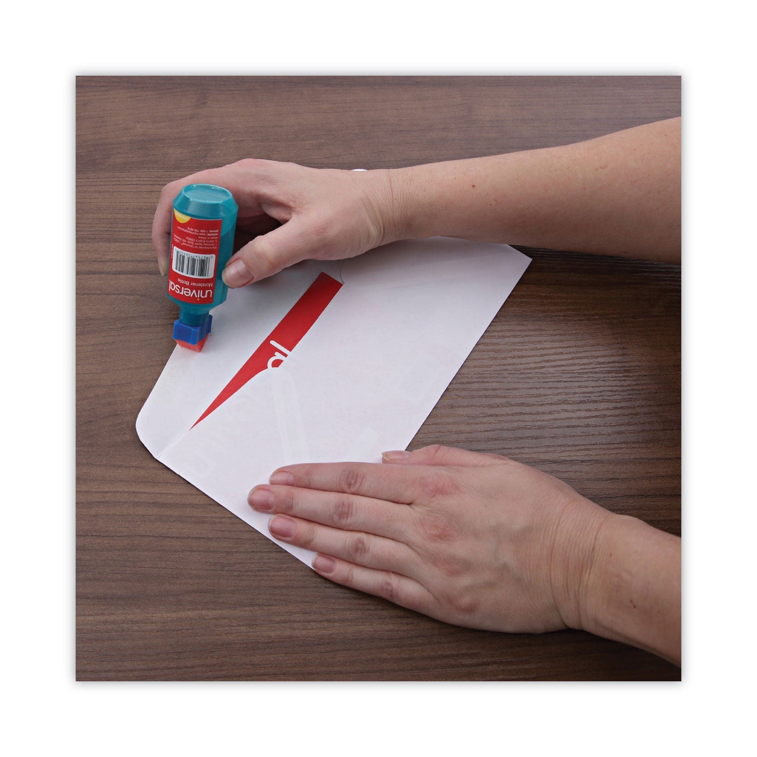 Universal® Squeeze Bottle Moistener, 2 Oz, Blue