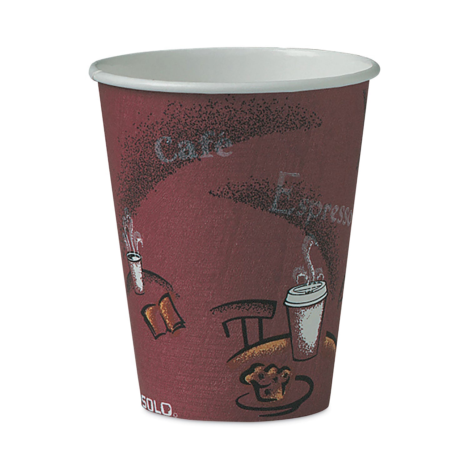 Bistro Paper Hot Drink Cups | 8oz 50-Pack