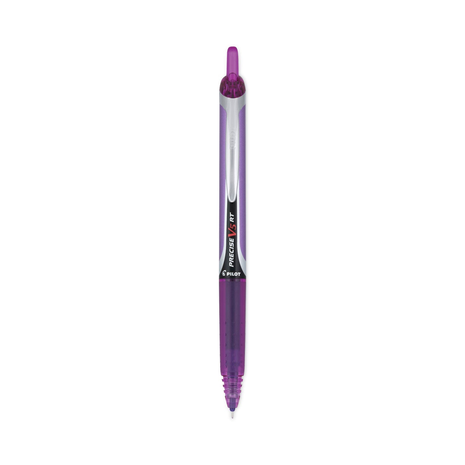 Precise V5RT Rollerball Pen | Purple, Retractable