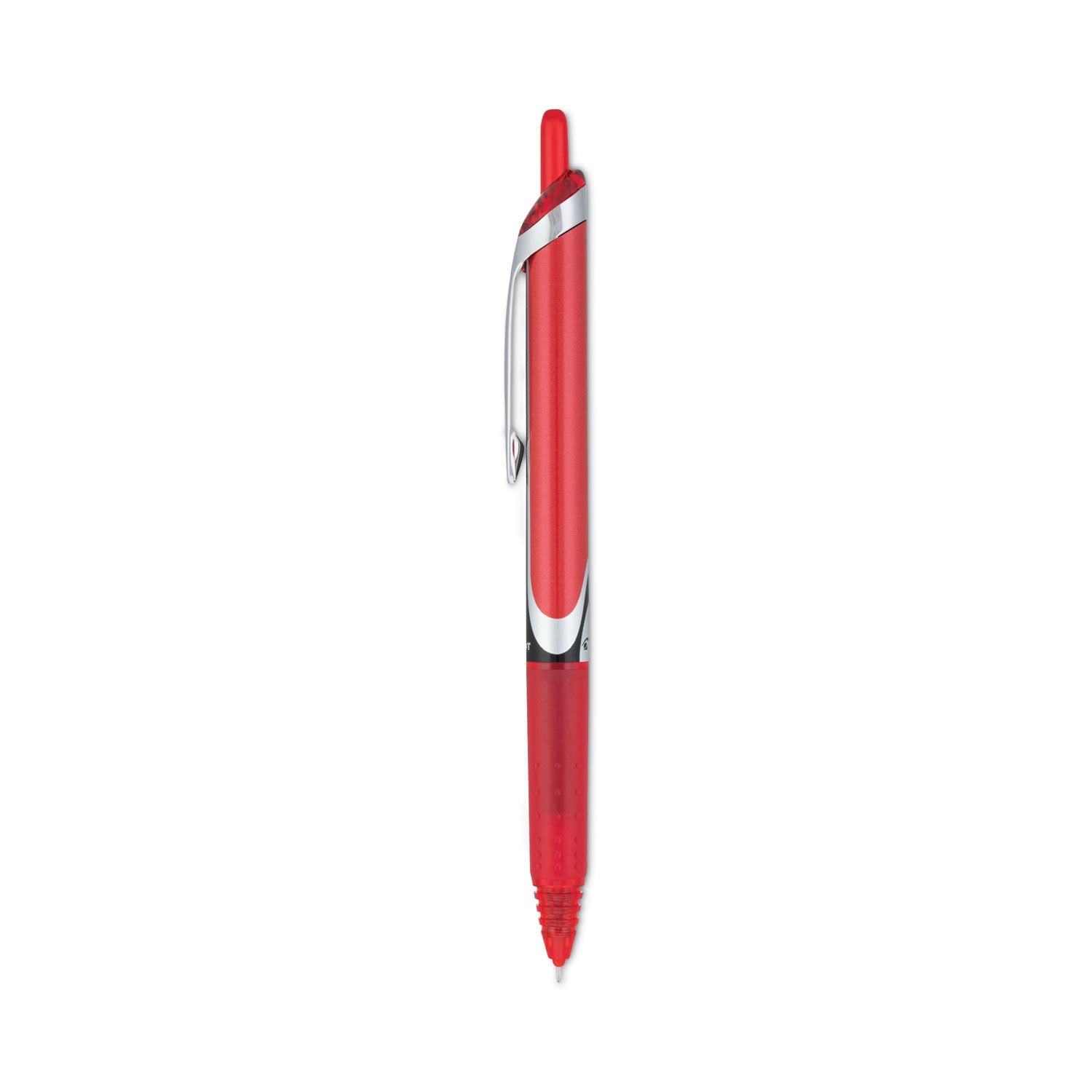 Pilot® Precise V5RT Rollerball Pen, Retractable, Extra-Fine 0.5 mm, Red Ink, Red Barrel