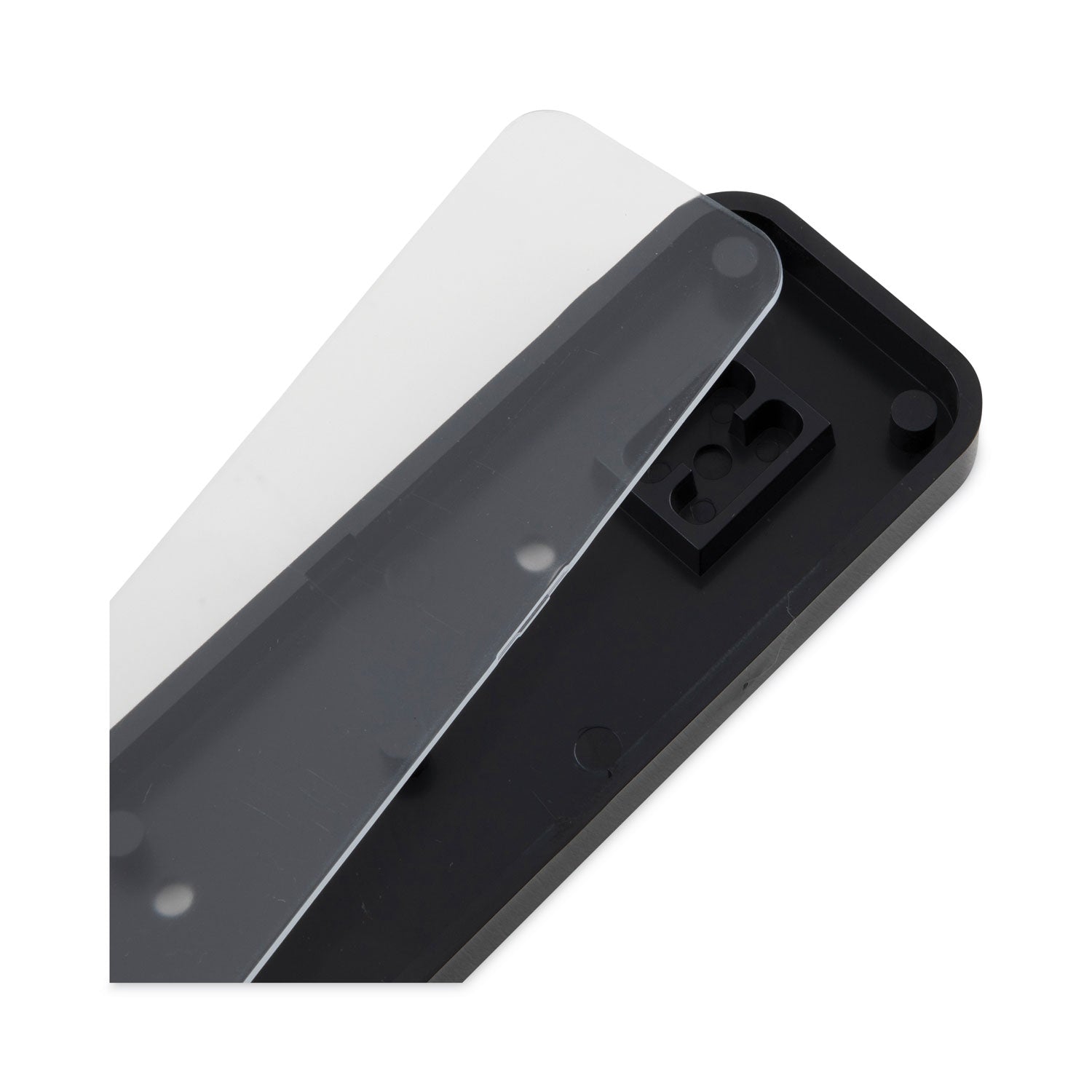 Advantus Panel Wall Sign Name Holder, Acrylic, 9 X 2, 6/pack, Clear