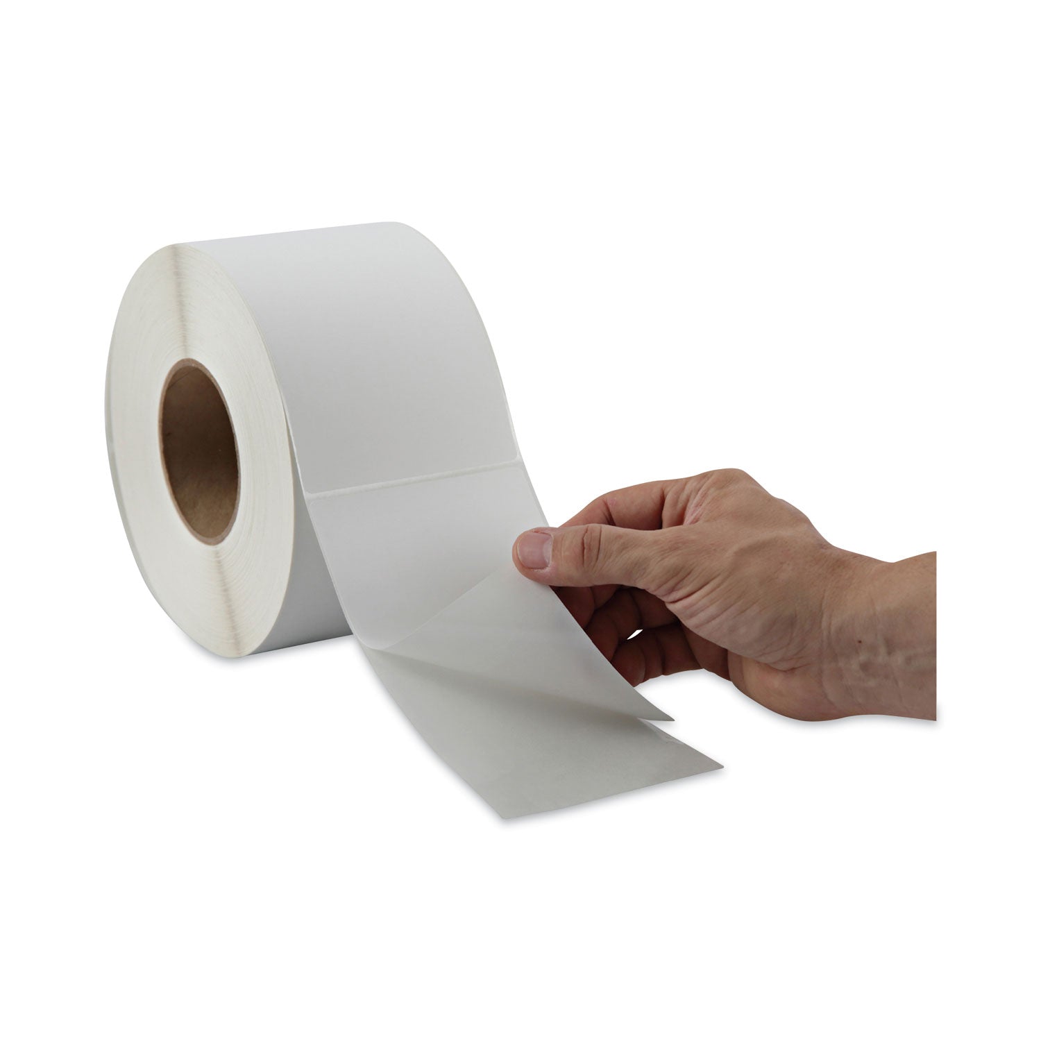 Universal® Thermal Transfer Blank Shipping Labels, Label Printers, 4 X 6, White, 1,000/roll, 4 Rolls/carton