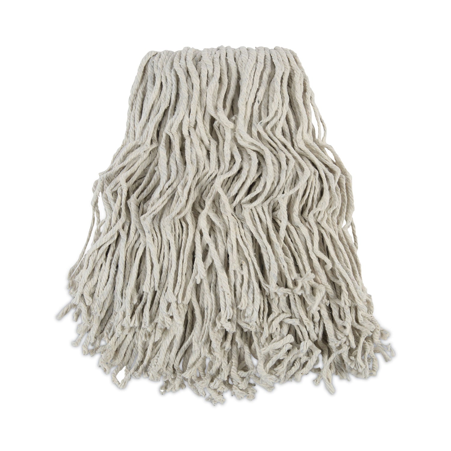 Banded Cotton Mop Head | #24, White, 12/Carton