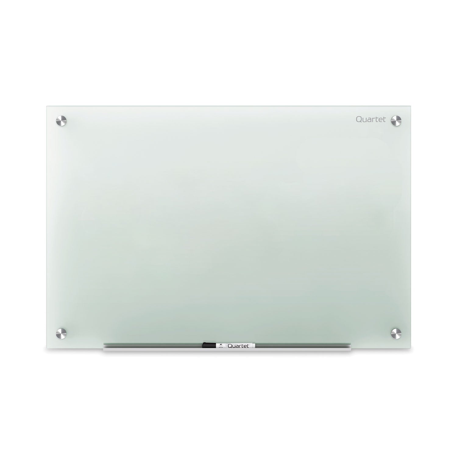 Quartet® Infinity Glass Marker Board, 48" x 36", Frost Surface