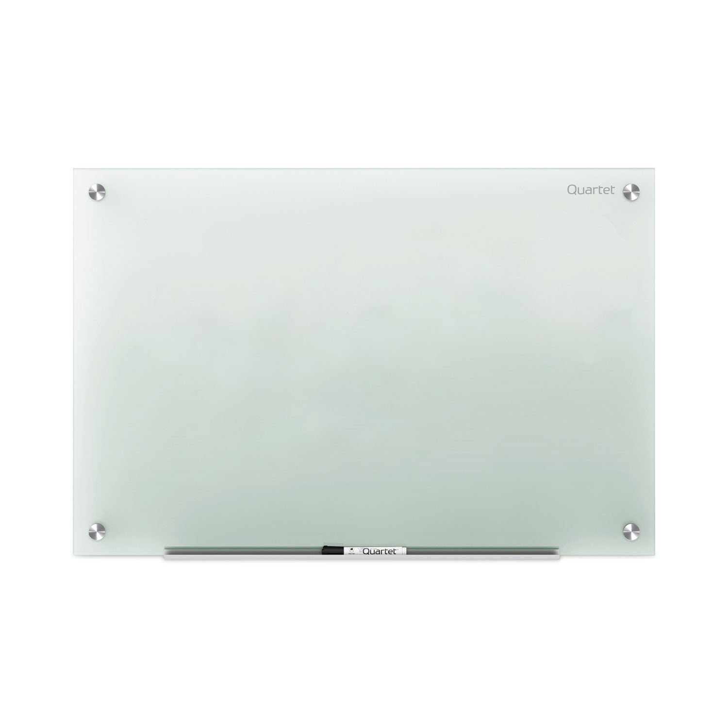 Quartet® Infinity Glass Marker Board, 72" x 48", Frost Surface