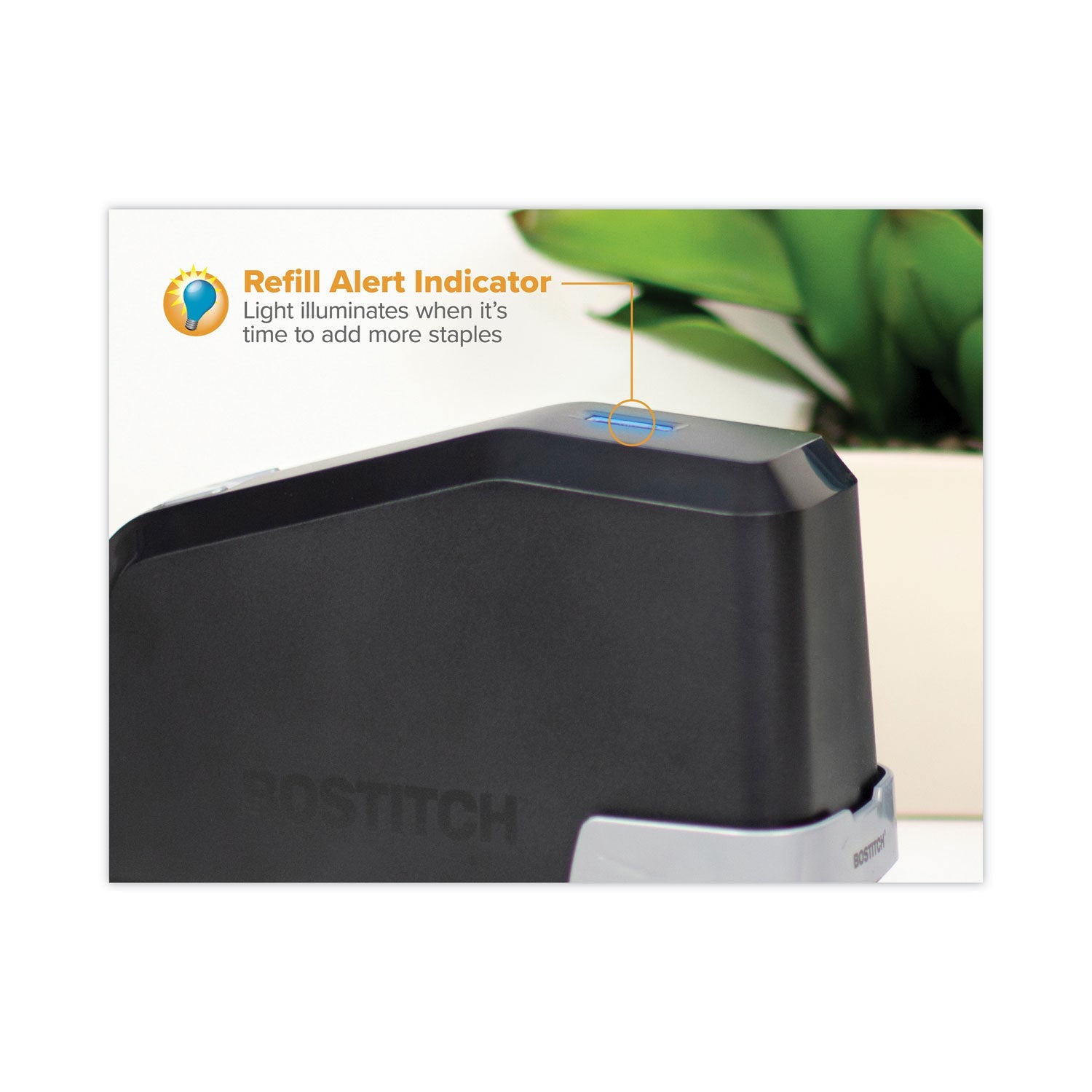 Bostitch® B8 Impulse 45 Electric Stapler, 45-Sheet Capacity, Black