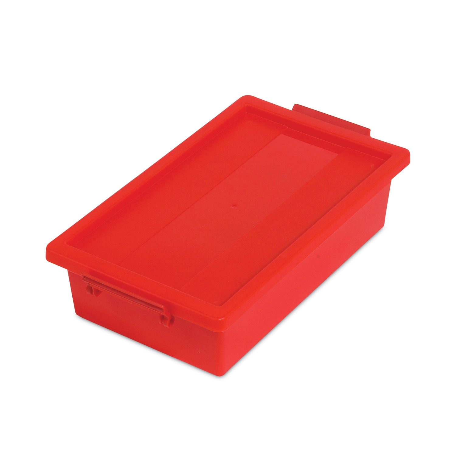 deflecto® Little Artist Antimicrobial 2.5 Qt Tote, Red