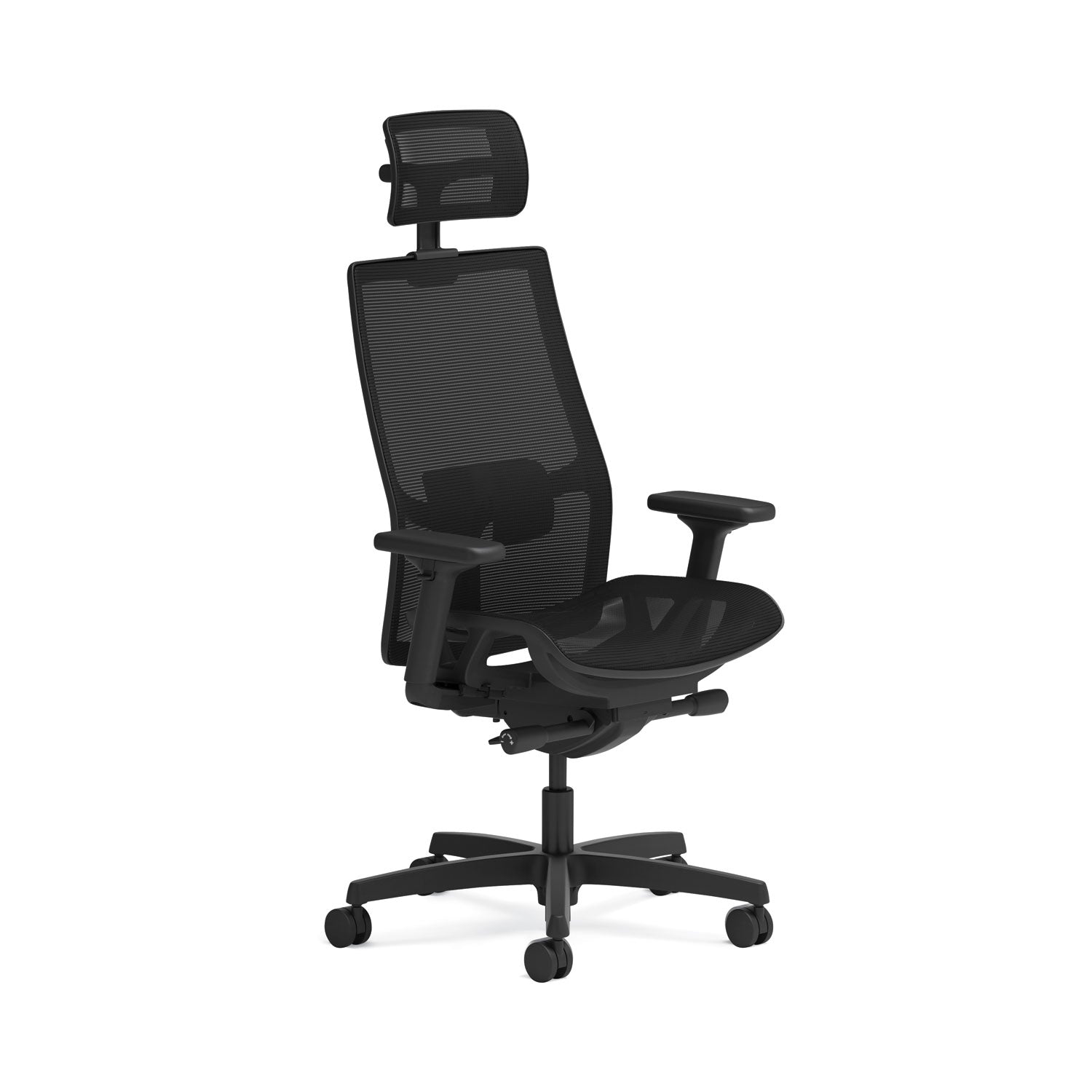 Mesh Task Chair with Headrest | Black