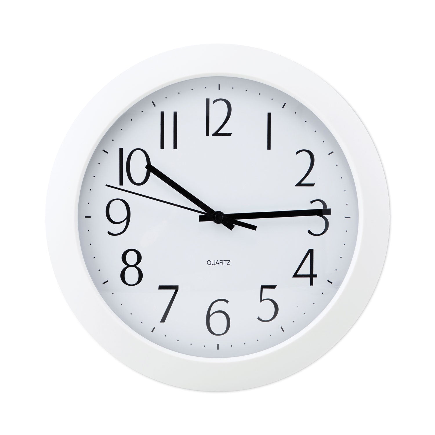 Whisper Quiet Clock | 12" Non-Ticking Wall Clock
