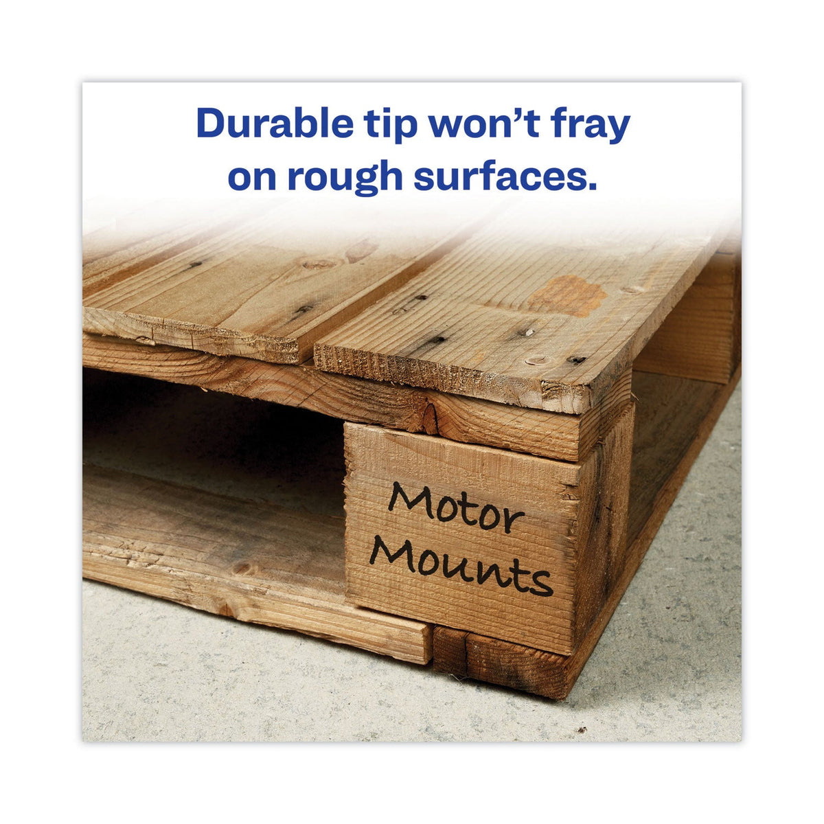 Avery® Marks A Lot Large Desk-Style Permanent Marker Value Pack, Broad Chisel Tip, Black, 36/pack (98206)