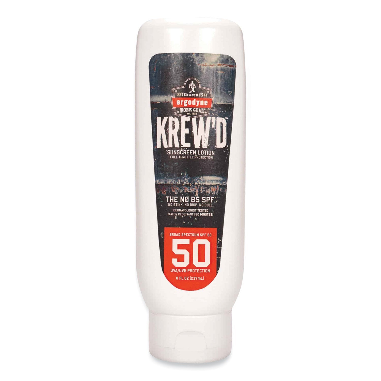Krewd SPF 50 Sunscreen Lotion | 8oz Bottle