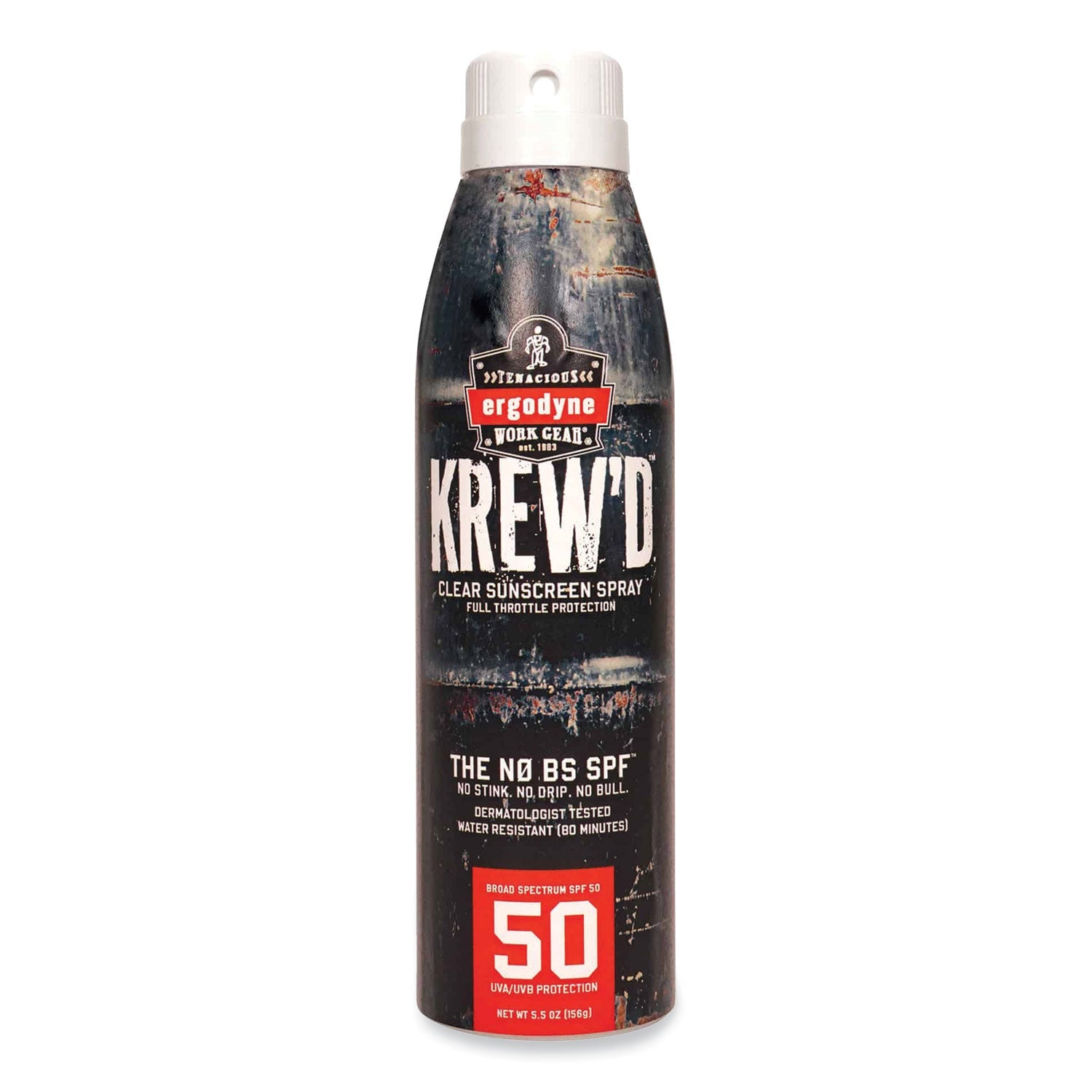 Krewd SPF 50 Sunscreen Spray | 5.5oz Can