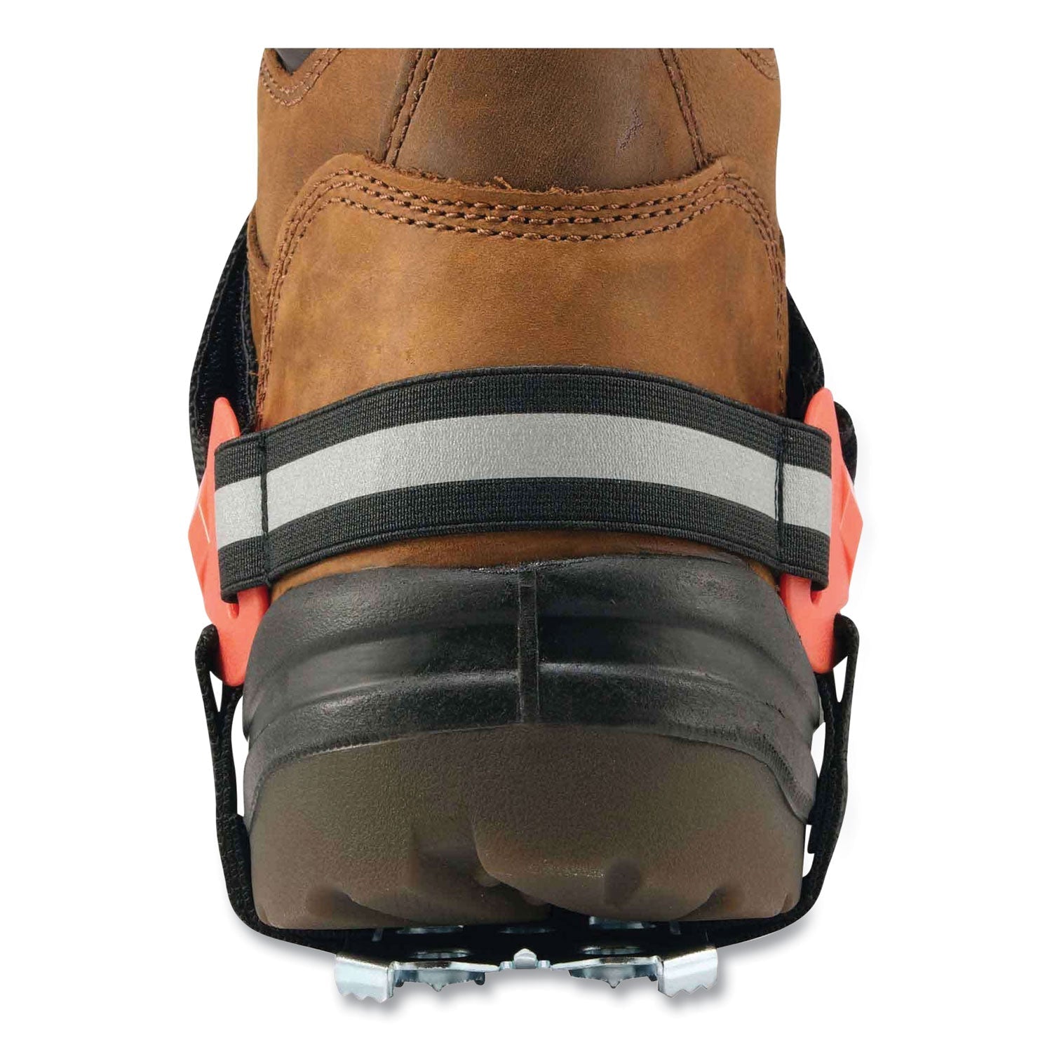 ergodyne® Trex 6315 Strap-On Heel Ice Cleats, X-Large, Black, Pair