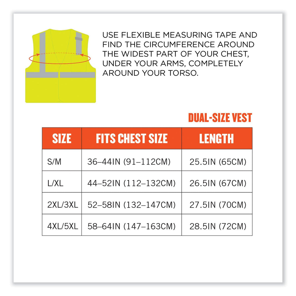 ergodyne® GloWear 8210HL Class 2 Economy Mesh Hook and Loop Vest, Polyester, 4X-Large/5X-Large, Lime